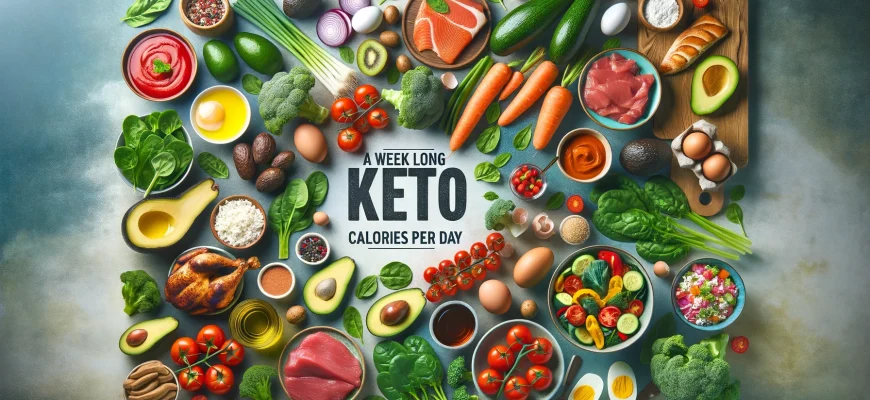 Кето-диета на неделю на 2100 калорий в день