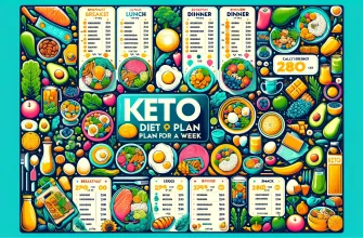 Кето-диета на неделю на 2800 калорий в день